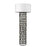 Acclaim Vallin Floor Lamp, Black Gold/White Fabric Drum