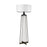 Acclaim Lancet Floor Lamp, Bronze/White Fabric Drum