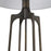 Acclaim Lancet Floor Lamp, Bronze/White Fabric Drum