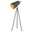 Acclaim Faza Floor Lamp, Black/Black Iron Cone/Gold Leaf