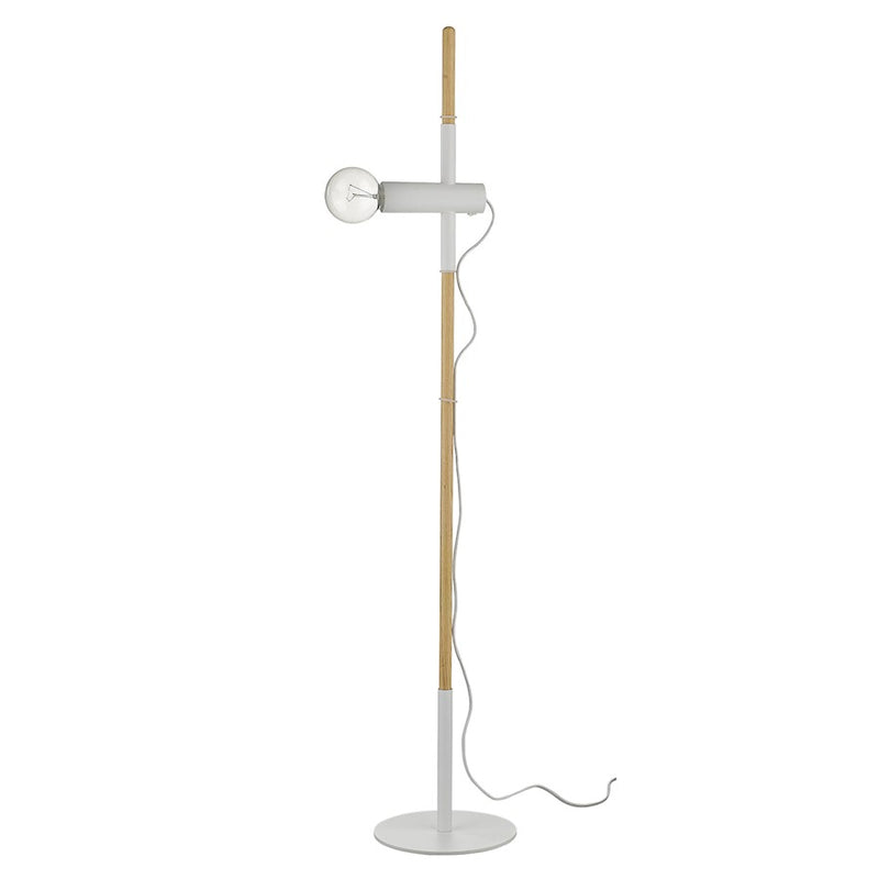 Acclaim Hilyte 1 Light Floor Lamp, White