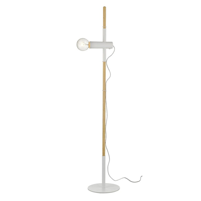 Acclaim Hilyte 1 Light Floor Lamp, White