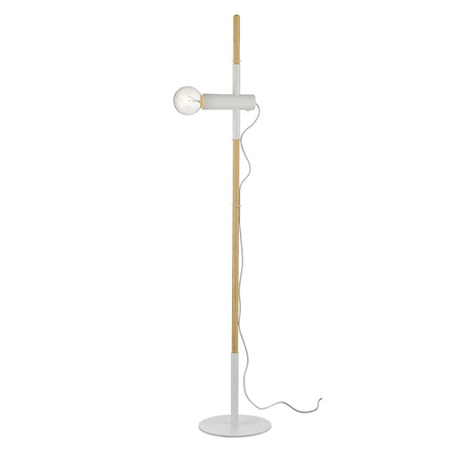 Acclaim Hilyte 1 Light Floor Lamp, White