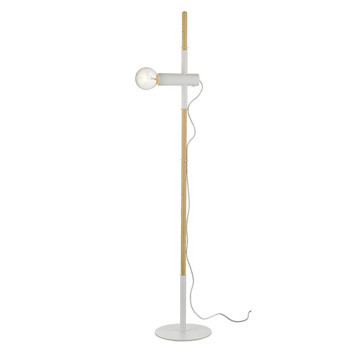 Acclaim Hilyte 1 Light Floor Lamp, White