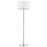 Acclaim Urban Basic 2 Light Floor Lamp, Chrome/Off-White