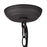 Acclaim Faza Pendant, Black/Black Metal Cone Shape/Gold