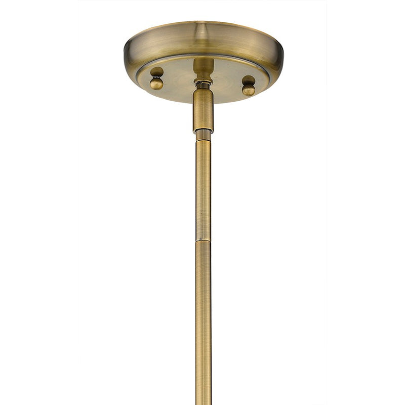 Acclaim Solea 12 Light Chandelier, Brass/Opal Glass Globes