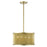 Acclaim Basetti 4 Light Convertible Pendant, Gold/Gold Drum