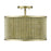 Acclaim Basetti 4 Light Convertible Pendant, Gold/Gold Drum