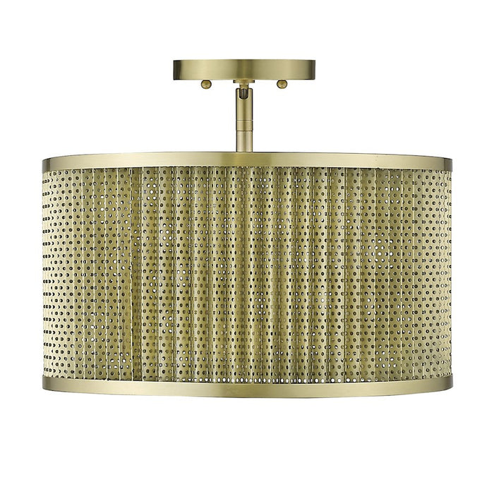 Acclaim Basetti 4 Light Convertible Pendant, Gold/Gold Drum