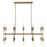Acclaim Perret 20 Light Island Pendant, Aged Brass