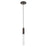 Acclaim Cavaletto 1 Light Pendant, Bronze/Frosted Glass
