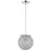 Acclaim Distratto Pendant, Chrome/Enmeshed Aluminum Wire