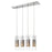 Acclaim Scope 4 Light Pendant, Brushed Nickel/Clear Glass/Mesh