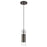 Acclaim Scope 1 Light Pendant, Antique Bronze/Clear Glass/Mesh