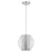 Acclaim Phoenix Pendant, Silver/Clear Acrylic And Steel