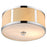 Acclaim Butler Pendant, Chrome/Cream/Opal Acrylic