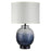 Acclaim Panacea 1 Light Table Lamp, Black/Lattice Cream