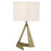 Acclaim Stratos 1 Light Table Lamp, Brass/White