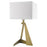 Acclaim Stratos 1 Light Table Lamp, Brass/White