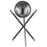 Acclaim Trend Home Table Lamp, Nickel/Smoke Glass Globe
