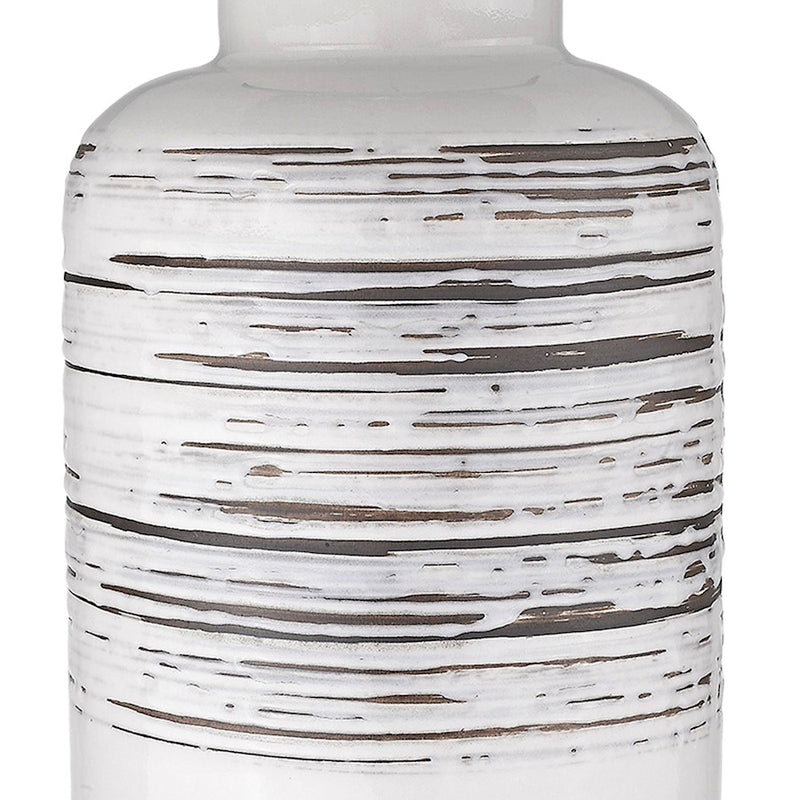 Acclaim Trend Home Table Lamp, Nickel/Seasalt Drum