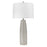 Acclaim Trend Home 16" Table Lamp, Nickel/Seasalt Tapered Drum