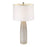 Acclaim Trend Home 16" Table Lamp, Nickel/Seasalt Tapered Drum