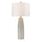 Acclaim Trend Home 16" Table Lamp, Nickel/Seasalt Tapered Drum