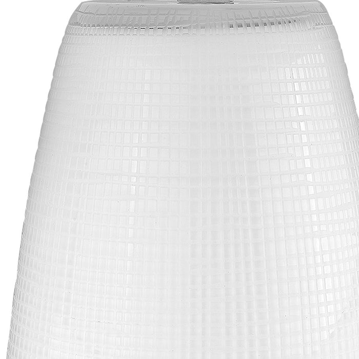 Acclaim Trend Home 16" 1 Light Table Lamp, White/Seasalt Drum