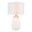 Acclaim Trend Home 16" 1 Light Table Lamp, White/Seasalt Drum