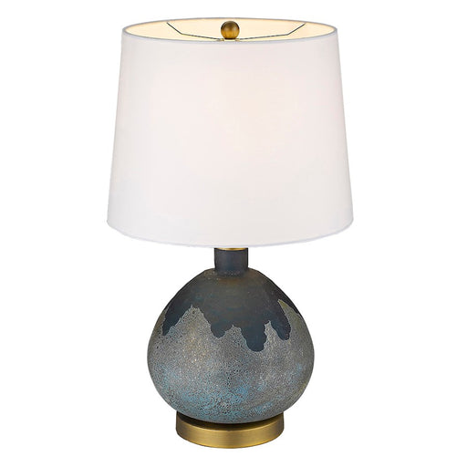 Acclaim Trend Home Table Lamp, Brass Cream