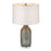 Acclaim Trend Home 15" 1 Light Table Lamp, Nickel/Seasalt Drum