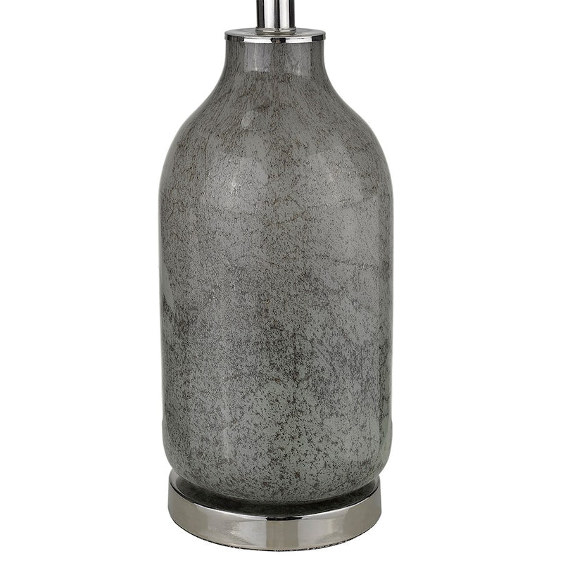 Acclaim Trend Home 15" 1 Light Table Lamp, Nickel/Seasalt Drum