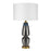 Acclaim Trend Home 28" 1 Light Table Lamp, Brass/Seasalt Drum