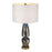 Acclaim Trend Home 28" 1 Light Table Lamp, Brass/Seasalt Drum