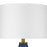 Acclaim Trend Home 28" 1 Light Table Lamp, Brass/Seasalt Drum
