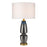 Acclaim Trend Home 28" 1 Light Table Lamp, Brass/Seasalt Drum