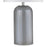 Acclaim Trend Home 30" 1 Light Table Lamp, Nickel/Cream Drum