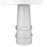 Acclaim Trend Home 17" 1 Light Table Lamp, White/Seasalt Drum