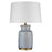 Acclaim Trend Home 27.25" Table Lamp, Brass/Seasalt Tapered