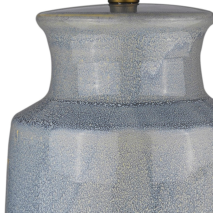 Acclaim Trend Home 27.25" Table Lamp, Brass/Seasalt Tapered
