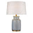 Acclaim Trend Home 27.25" Table Lamp, Brass/Seasalt Tapered