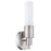 Acclaim Generations 1 Light Sconce, Nickel/Frosted Opal Glass