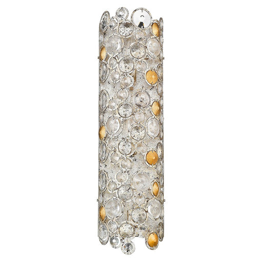 Acclaim Vitozzi 3 Light Sconce, Antique Silver Leaf
