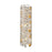 Acclaim Vitozzi 3 Light Sconce, Antique Silver Leaf