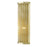 Acclaim Basetti Sconce, Gold/Gold Metal Cylindrical Shape