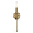 Acclaim Perret 1 Light Sconce, Aged Brass