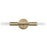 Acclaim Perret 2 Light Sconce, Aged Brass