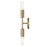 Acclaim Perret 2 Light Sconce, Aged Brass